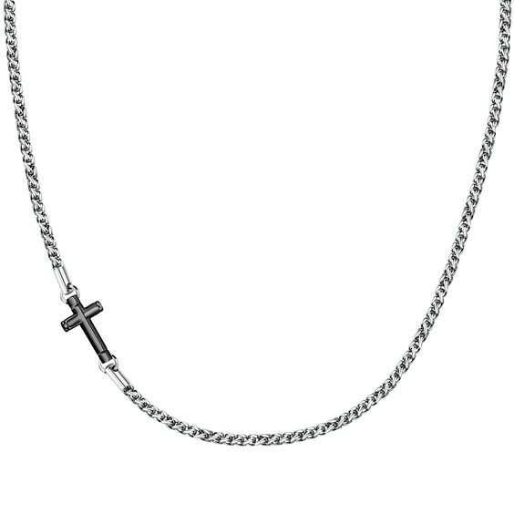 Collana Morellato Uomo Cross in Acciaio SKR61 - SKR61
